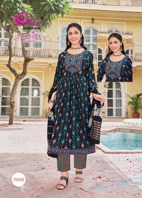 Devi Jasmine Vol-5 – Nyra Cut Kurti With Pant & Dupatta